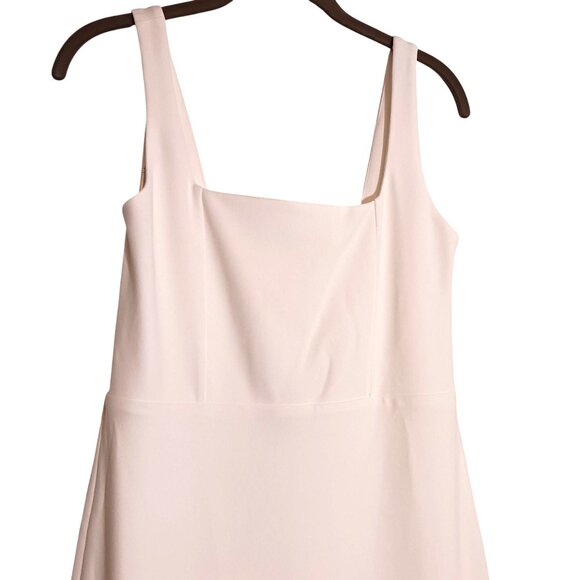 NEW Lulus Regal Classic White Sleeveless Twist-Back Maxi Dress, M, Wedding Gown - Picture 7 of 15